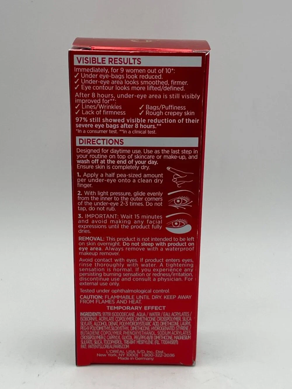 L’Oréal Revitalift Triple Power Eye Bag Instant Eraser (0.5 fl oz / 15ml) - New